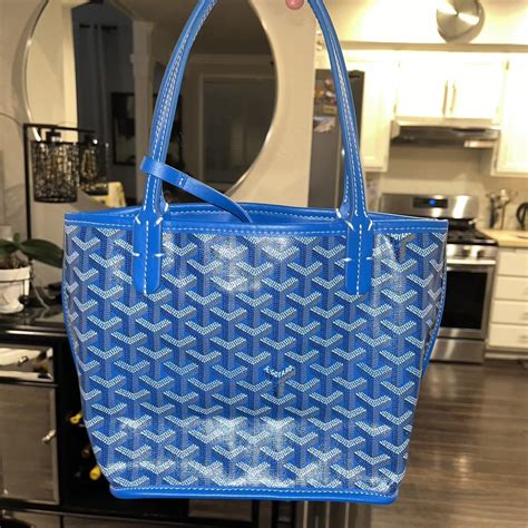 blue mini goyard